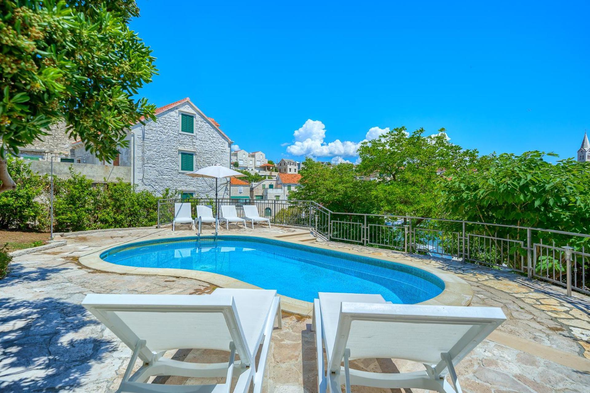 Villa Bonaca Perfect Location For A Holiday With Friends Or Family, Heated Pool Сумартин Екстериор снимка